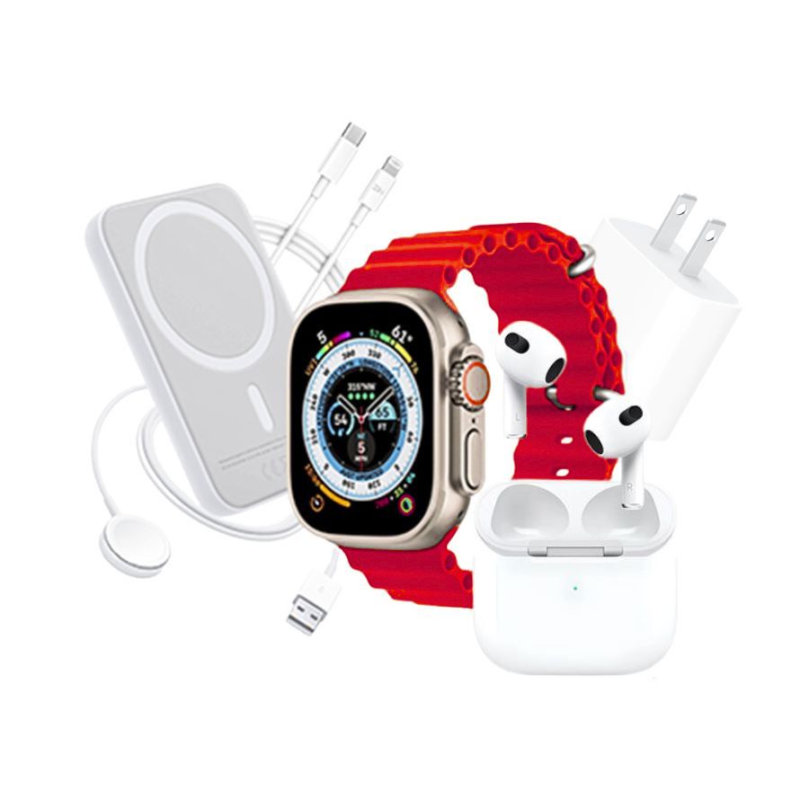 Combo Smartwatch + Powerbank + Audifonos X8 - Tecnología y Comodidad en un Solo Paquete