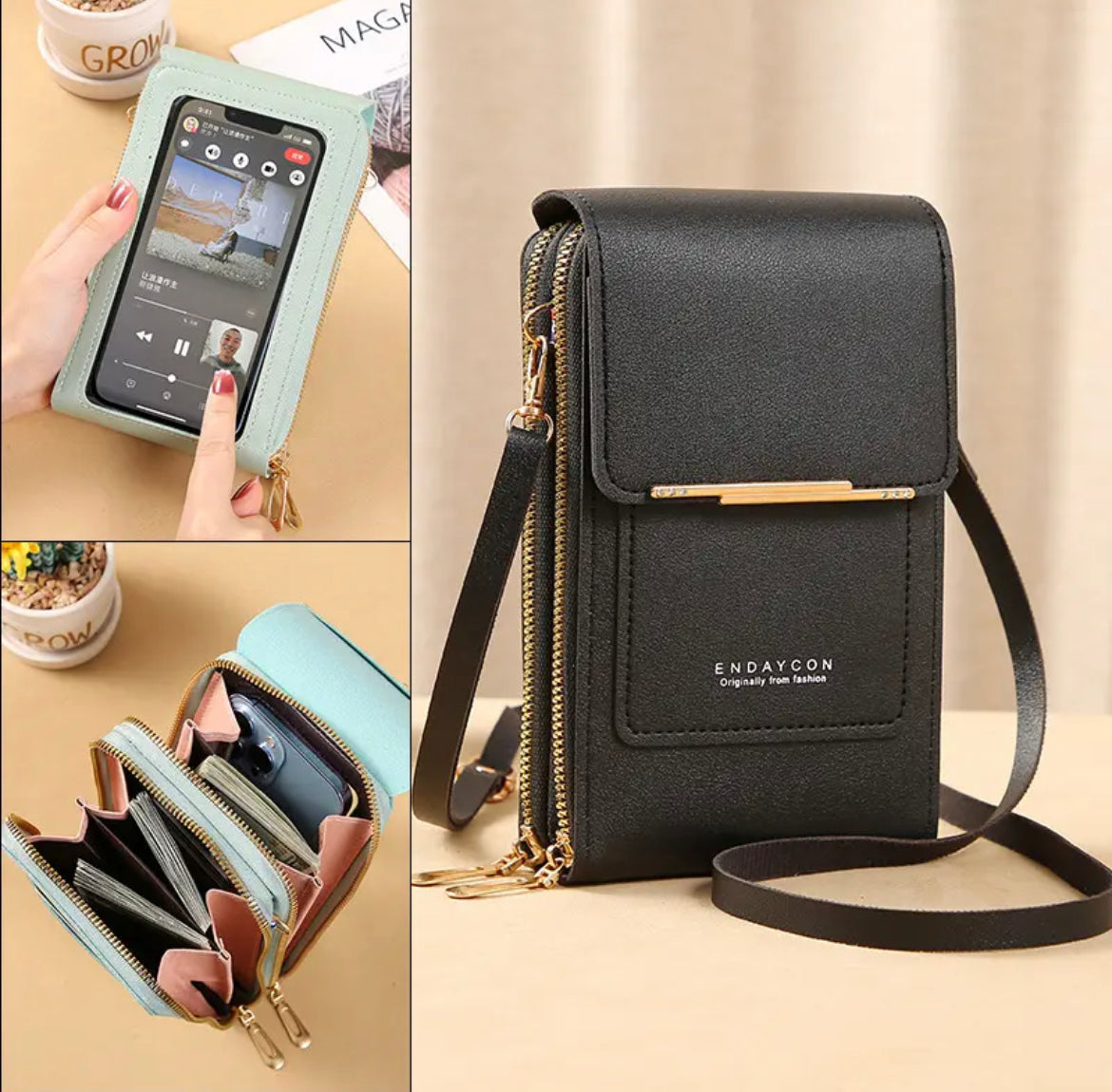 ¡Descubre la Bolsa Perfecta para tu Teléfono y Más!