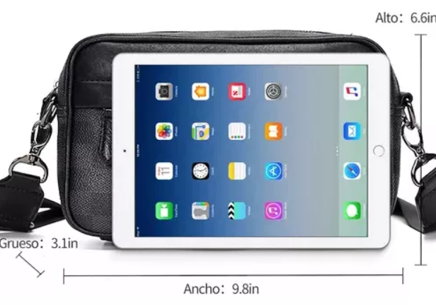 Bolso de Hombro Bandolera de Cuero de Alta Calidad