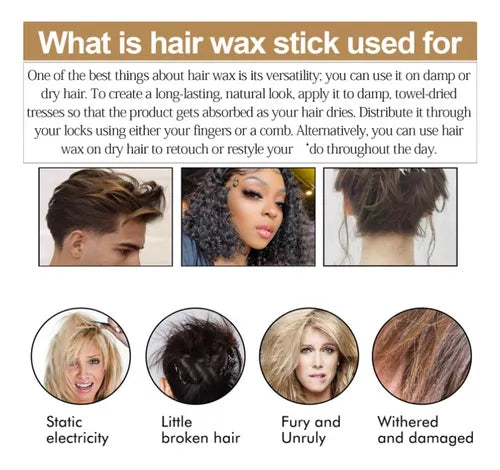 Cera Para Cabello En Barra Antifrizz