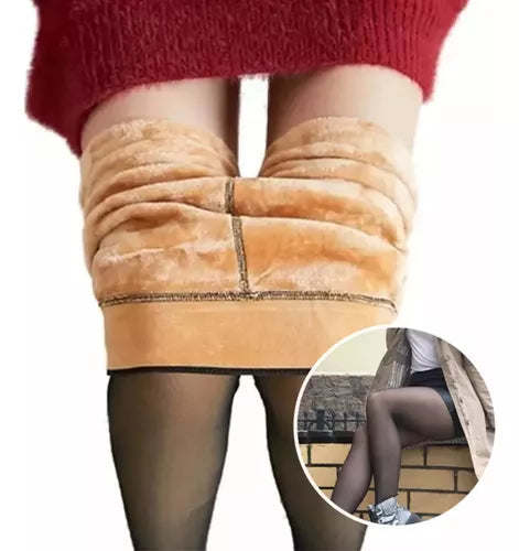 Medias  Termicas Translucida -¡Descubre el Secreto para Mantener tus Piernas Calientes y Hermosas este Invierno!