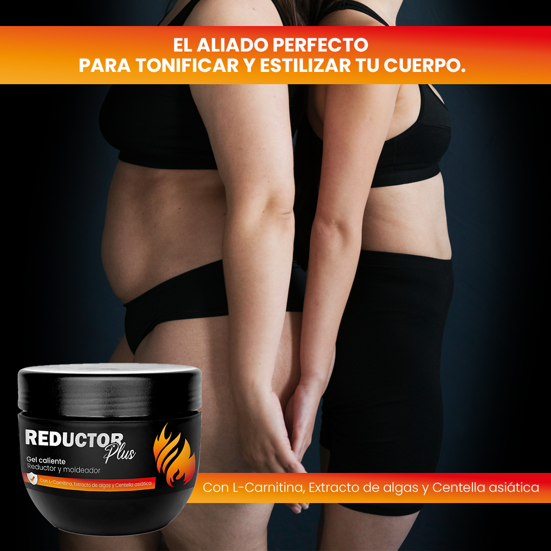 Gel caliente reductor moldeador -¡Transforma Tu Silueta en Solo Minutos!