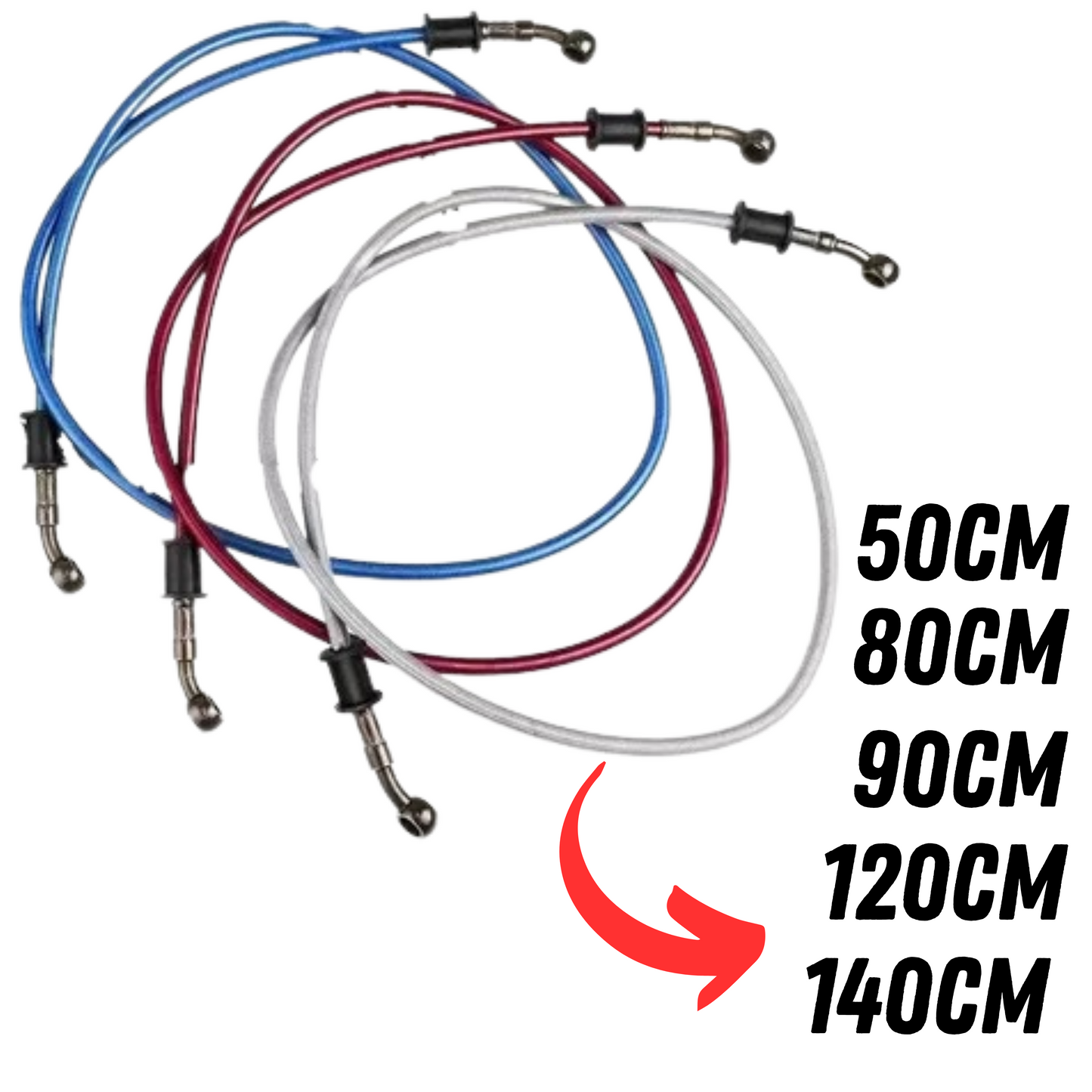 LINEA BLINDADA FRENO RACING MOTO