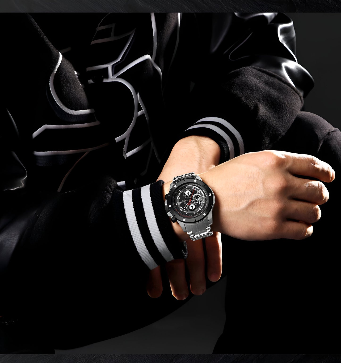 Reloj Naviforce Casual Nf8056 Crono Hombre
