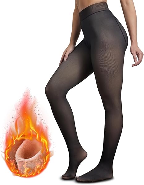 Medias  Termicas Translucida -¡Descubre el Secreto para Mantener tus Piernas Calientes y Hermosas este Invierno!