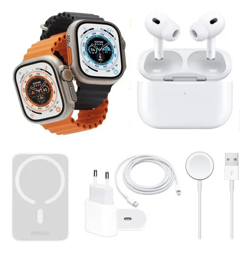Combo Smartwatch + Powerbank + Audifonos X8 - Tecnología y Comodidad en un Solo Paquete