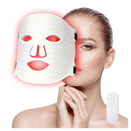 MASCARA FACIAL LED 7 COLORES SILICONA